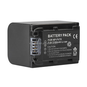 <span class=keywords><strong>NP</strong></span>-<span class=keywords><strong>FV70</strong></span> <span class=keywords><strong>NP</strong></span> <span class=keywords><strong>FV70</strong></span> Аккумулятор для камеры Sony <span class=keywords><strong>NP</strong></span> FV50 FV30 HDR-CX230 HDR-CX150E HDR-CX170 CX300 Z1 2100 мАч перезаряжаемые Baterias - Product Image 2