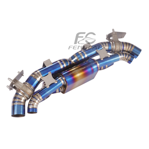 Échappement Catback Valvetronic en Alliage de Titane Personnalisé pour <span class=keywords><strong>Porsche</strong></span> <span class=keywords><strong>911</strong></span> 992 3.0T 2019-2023 – Amélioration de Puissance du Silencieux et du Tuyau d'Échappement - Product Image 3