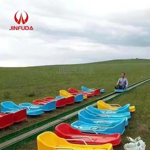 Piste de <span class=keywords><strong>luge</strong></span> à glace de grande capacité pour parc extérieur avec plusieurs voies et matériaux résistants aux intempéries - Product Image 2