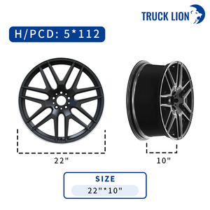 Tùy Chỉnh 22 Inch Phổ Bánh Xe Giả Mạo Hợp Kim Hành Khách Xe Vành Bánh Xe - Product Image 6