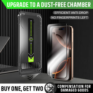 Protection d'Écran en Verre Trempé Anti-Espion XGorilla pour <span class=keywords><strong>iPhone</strong></span> 17 <span class=keywords><strong>Pro</strong></span> <span class=keywords><strong>Max</strong></span>/16/15 13xr, Ultra-Mince HD, Anti-Poussière, Installation Facile - Product Image 4