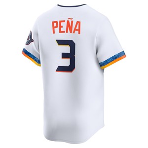 2025 Jose Altuve <span class=keywords><strong>Yordan</strong></span> Alvarez Jeremy Pena White 2025 City Connect camiseta de Béisbol 2017 - Product Image 3