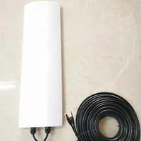 Antenne omnidirectionnelle MIMO WiFi 2x2 MIMO extérieure de bonne qualité 50 km 19dBi 2400 ABS