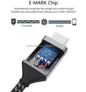 60 w 100 w typ c bis typ c nylon geflochtenes datenkabel 5 a super-schnelles aufladen 1 m 2 m <span class=keywords><strong>usb</strong></span> c <span class=keywords><strong>android</strong></span> adapter schnelles ladekabel - Product Image 6