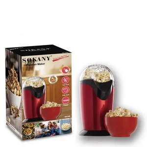 Neues Design und Zuckerwatte machen Maschine 1200W elektrische Popcorn Maker