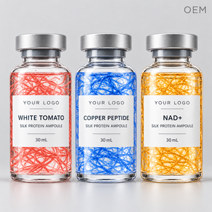 Ampoule Visage Protéine de Soie Soin Quotidien de la Peau Essence 30ml Marque Privée OEM ODM Emballage Personnalisé Vente en Gros Soins de la Peau - Product Image 2