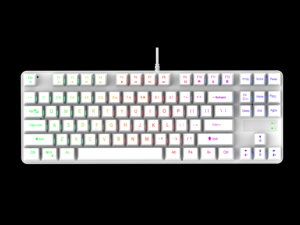 Factory Wholesale Custom 87-Key Wired Blue <b>Switch</b> Gaming Mechanical Keyboard 75% Wired <b>USB</b> New Product - Product Image 4