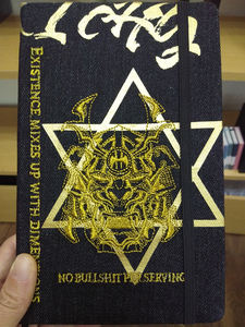 Logotipo personalizado A5 impreso página interior de tela de lino paño cubierto revistas - Product Image 4