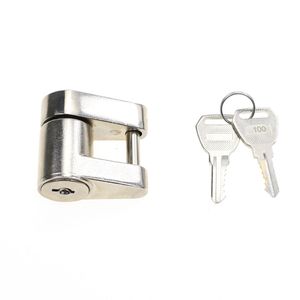 Nouveau YH9008 1/4\" Verrou de remorque pivotant plaqué laiton pour <span class=keywords><strong>caravane</strong></span>, verrou de couplet de remorque droit pour rénovation/mise à niveau - Product Image 1