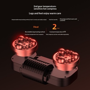 Mingzhen <b>Electric</b> Foot Massager Full-Automatic <b>Heating</b> Kneading Rolling Wireless Remote Control Foot <b>Pad</b> Cross-Border - Product Image 4