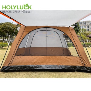 Tenda da spiaggia per 8 persone a doppio strato impermeabile per esterni più grande tenda da spiaggia di facile installazione per Picnic - Product Image 5