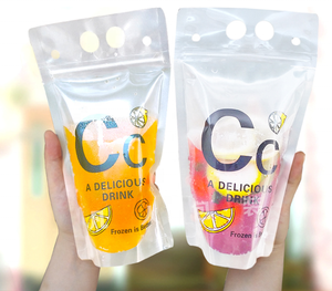 Bolsa grande de plástico para bebidas frías, embalaje personalizado para bebidas - Product Image 5