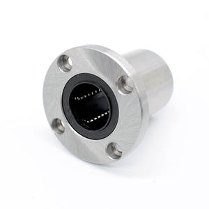 OEM Высокоточный LMF... серия UU, хромированная стальная втулка, скользящий блок LMF6UU 6 мм, Круглые Китайские фланцевые подшипники линейного движения - Product Image 2