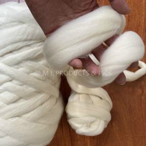 2025년형 자이언트 청키 100% 메리노 울 탑스 로빙사 카펫 양모 - Product Image 2