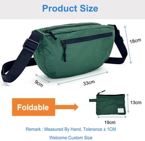 Bolsa de maquillaje ligera para viaje, bolsa de viaje para hombre, bolsos cruzados para mujer, bolsos tipo <span class=keywords><strong>bandolera</strong></span> para mujer, nuevos diseños, bolsa de compras plegable - Product Image 3