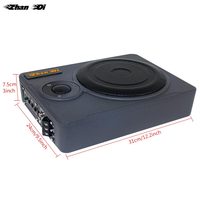 Subwoofer de voiture amplificateur intégré subwoofer de voiture 500w subwoofer 8 pouces dans la boîte faite