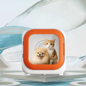 صندوق تجفيف شعر الحيوانات الأليفة الأوتوماتيكي بالكامل من اليابان، منخفض الضوضاء، مصنوع من البلاستيك، للكلاب والحيوانات الأليفة الصغيرة، للتنظيف والاستحمام - Product Image 6