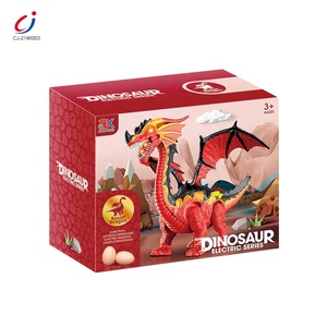 Dinosauro Giocattolo Elettrico a Batteria per Bambini, Modello Educativo in Plastica che Simula di Piegliare Uova e Camminare - Product Image 2
