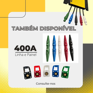 ขั้วต่อสายไฟแบบแคมล็อค 200A 400A พร้อมสายเคเบิลขนาด 16 ถึง 35 มม. ขั้วต่อแบบติดตั้งบนแผงสำหรับระบบไฟฟ้า - Product Image 6