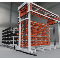 Système de rayonnage vertical automatique Maximisez l'utilisation de l'espace d'entrepôt et l'efficacité de la manutention