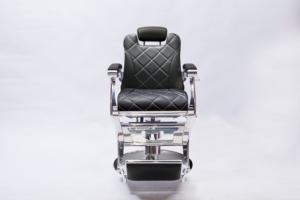 Poltrona da Barbiere Moderna Nera per Uomo, Stile Vintage, per Salone di Bellezza, Vendita all'Ingrosso - Product Image 4