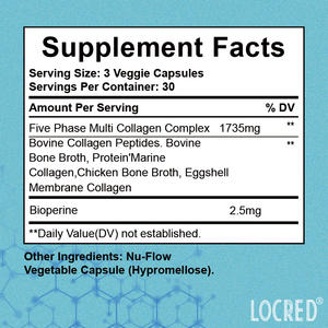 Oem/odm מולטי-קולגן כמוסות פרמיה פרמיה 5 סוגי קולגן פפטידים קולגן פפטידים פרטי תווית אישית נוגד חמצון - Product Image 3