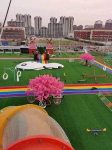 Artificial Lawn Turf Synthetic Grass Outdoor Realistic Greenery for Garden Placement - Product Image 4