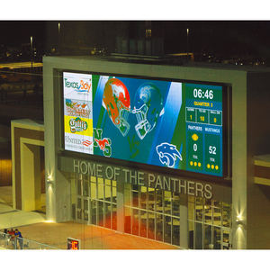 Lecede Full Color HD P3 P4 P5 P6 P8 P10 Wasserdichte große Videowand für den Außenbereich Digitale LED-Werbung LED-Bildschirm platine - Product Image 4