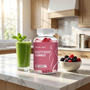 Complejo de Ñame Silvestre y Raíz de Maca de Marca Privada para Curvas Naturales y Bienestar Femenino, Gomitas para Aumentar el Volumen de Glúteos - Product Image 6