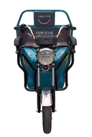 Tricycle électrique à 3 roues CL1200DZH, boîte de chargement de 1,3 m, capacité de charge de 200 kg, vitesse de 35-45 km/h, moteur en acier de plus de 1000 W pour le transport de marchandises
