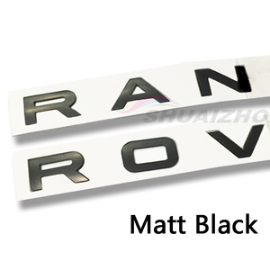 40 10 5 Set Car Range <strong>Rover</strong> Limited in Real Time Sport Style Front Head Hood Emblem Sticker Rear Trunk Letters Emblem Logo <strong>Badge</strong> - Product Image 4