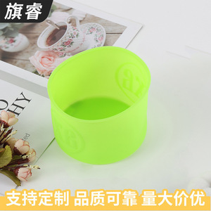 Green Silicone Cake Mold Cylindrical Baking Tool Dishwasher Safe Single Piece - Product Image 5