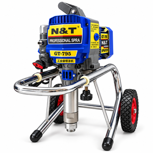 Pistola <span class=keywords><strong>de</strong></span> <span class=keywords><strong>Pintura</strong></span> Eléctrica Industrial sin Aire <span class=keywords><strong>de</strong></span> 3100W, Máquina <span class=keywords><strong>de</strong></span> <span class=keywords><strong>Pintura</strong></span> <span class=keywords><strong>de</strong></span> Alta Presión <span class=keywords><strong>de</strong></span> 3300PSI <span class=keywords><strong>para</strong></span> Barcos y Estructuras <span class=keywords><strong>de</strong></span> Acero - Product Image 3