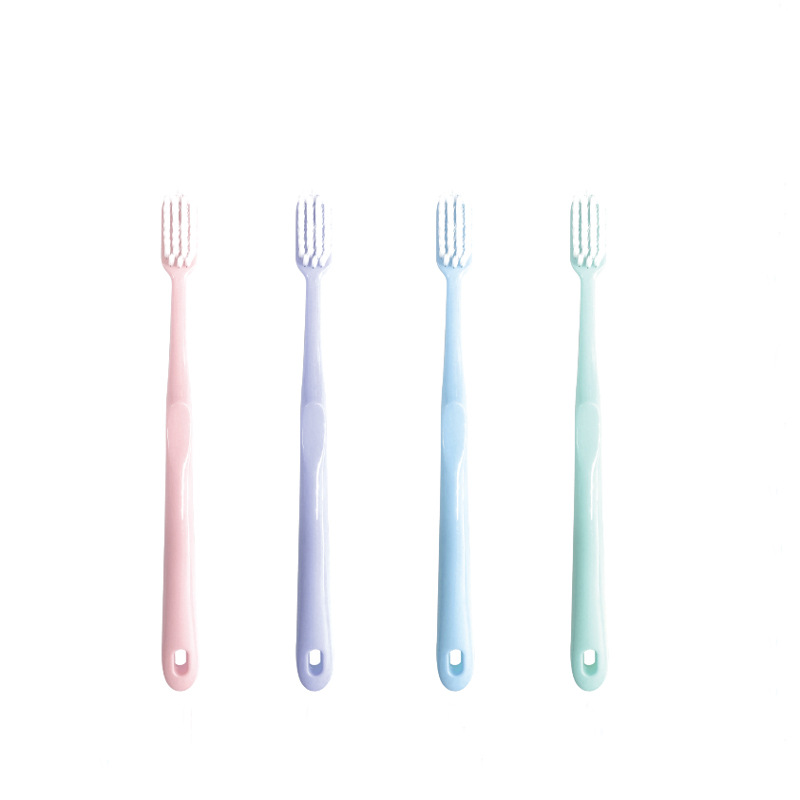 Lot de 10 brosses à dents minimalistes super propres (couleur aléatoire)