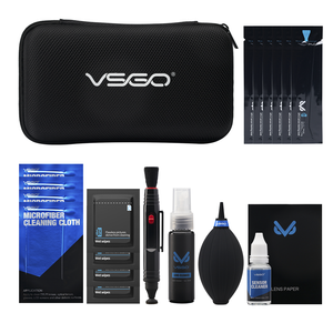 Kit de nettoyage professionnel des objectifs et des capteurs d'appareil <span class=keywords><strong>photo</strong></span> VSGO DKL-20 pour appareil <span class=keywords><strong>photo</strong></span>, <span class=keywords><strong>photo</strong></span> et accessoires - Product Image 1