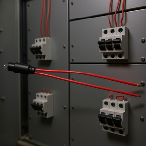 <b>Led</b> Indicator <b>Light</b> Bulb 220V Red <b>Wire</b> With Connector For Electrical Equipment - Product Image 3