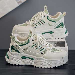 Nouvelles baskets décontractées en maille pour hommes, collection Printemps 2026, polyvalentes, à semelle épaisse, antidérapantes et résistantes à l'usure, pour adolescents - Product Image 4