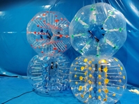 Prix du fabricant Boule de pare-chocs gonflable en PVC pour les jeux de sport pour enfants Installations de parcs d'attractions Projets de divertissement amusants