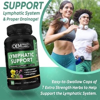 Compléments alimentaires OEM/ODM pour le drainage lymphatique, soutien du système lymphatique pour les ganglions, les jambes et le cou