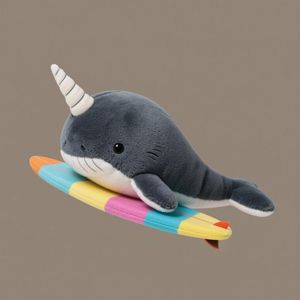 Juguete de peluche de ballena azul personalizado, juguetes de peluche para bebés, almohada de cachalote con logotipo personalizado - Product Image 1