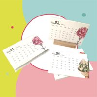Kalender Ramah Lingkungan dari Kertas Berbiji Kalender Biodegradable dengan Biji Bunga