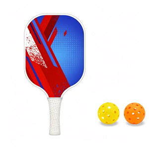 Juego de Pickleball para Patio Trasero con Superficie de Fibra de Vidrio, para Jardín, Entrada de Vehículos, Cancha Doméstica, Deporte Familiar, con Palas, Pelotas, Bolsa y Kit Profesional - Product Image 4
