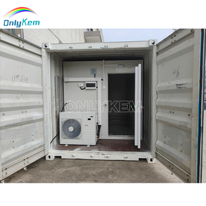 20 फीट/40 फीट कंटेनर ठंडे कमरे का कम तापमान-25 डिग्री वाणिज्यिक प्रशीतन कूलर मोबाइल कोल्ड स्टोरेज रूम - Product Image 3