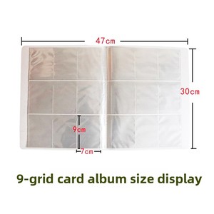 อัลบั้มสะสมนามบัตร กระเป๋าเก็บนามบัตร 9 ช่อง ความจุขนาดใหญ่ ลายการ์ตูนคอร์ก - Product Image 3