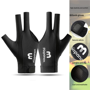 High-Elastic Breathable Exo-Finger Half-Finger Snooker Table <strong>Tennis</strong> <strong>Gloves</strong> Non-Slip Single Billiards <strong>Gloves</strong> - Product Image 1