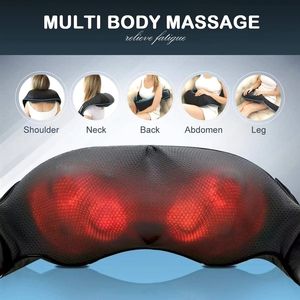 Meistverkaufte Produkte Nacken- und Rückenmassagegerät mit Wohltuender Wärme, Tiefes 3D-Knetmassage-Kissen für Schulter, Bein - Product Image 5