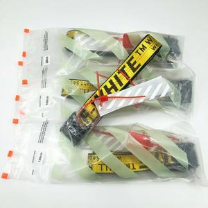 سبيكة إبزيم الهيب هوب حزام ارتداء قبالة حزام أبيض الشارع الصناعي مع شعار الجاكار في كل مكان - Product Image 3