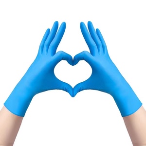 <span class=keywords><strong>Gants</strong></span> jetables en nitrile bleu Jianlong de 12 pouces, épais, <span class=keywords><strong>sans</strong></span> <span class=keywords><strong>latex</strong></span>, non stériles, pour usage domestique et examen chirurgical - Product Image 3
