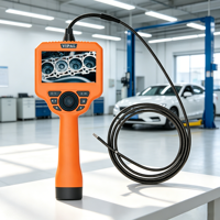 Endoscope industriel portable HD avec zoom 5X, IP65 -25 ° C~60 ° Endoscope C pour ingénieurs et techniciens, boroscope d'inspection