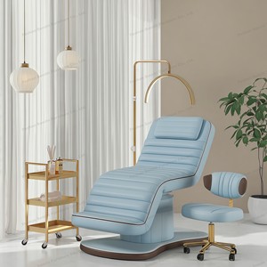 Nueva Cama Eléctrica para Pestañas con 3 Motores, LED Inferior, Masaje Facial, Mueble de Salón de Belleza, Mesa de Masaje, Cama para Pestañas - Product Image 6